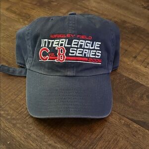 Wrigley Field Interleague Series Red Sox /Cubs Navy Cap